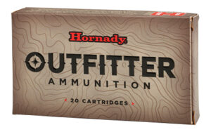 Hornady Outfitter 30-06 Springfield 180 gr CX 20-round box with nickel-plated cases