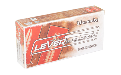 Hornady LEVERevolution .45-70 Govt 250 gr MonoFlex 20rd box packaging