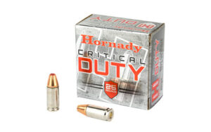 Hornady Critical Duty FlexLock 9mm Luger +P 124 gr 25 rd box