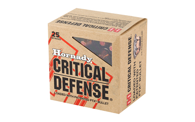 Hornady Critical Defense .38 Special +P 110 gr FTX 25-round box