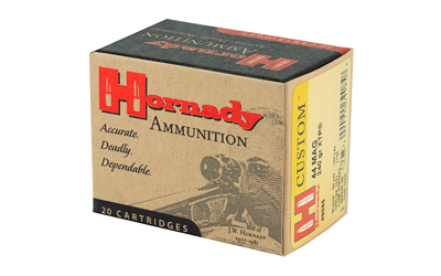 Hornady Custom .44 Magnum 240 gr XTP jacketed hollow point 20 round box