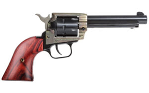 Heritage Arms Rough Rider .22 LR 9-shot revolver 4.75" barrel simulated case-hardened Cocobolo grips