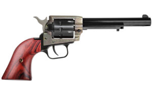 Heritage Arms Rough Rider .22 LR 6.5 inch revolver with cocobolo grips and fixed sights