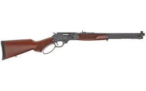 Henry H010G steel lever action rifle 18.43 inch barrel walnut stock