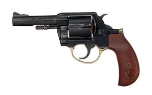 Henry Big Boy H017BDM revolver .357/.38 4in blued birdshead walnut grip