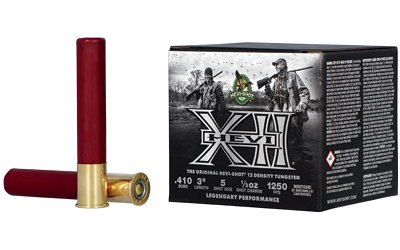 HEVI-Shot 410 Bore 3-inch #5 tungsten shotshells 25-count box