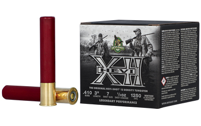 HEVI-Shot HEVI-XII .410 bore 3 inch #7 tungsten shotshell 25 per box