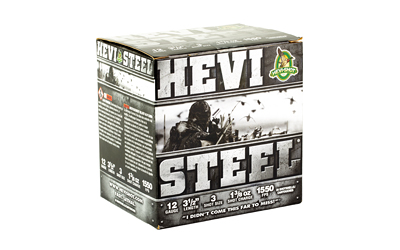 HEVI-SHOT HEVI-Steel 12ga 3.5in 1-3-8 oz #3 steel shot 25rd box