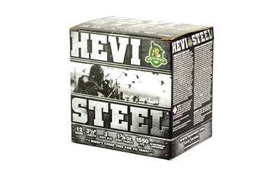 HEVI-SHOT HEVI-Steel 12ga 3.5in 1-3-8 oz #3 steel shot 25rd box