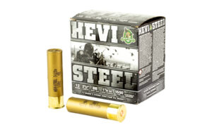 HEVI-Shot HEVI-Steel 12ga 3.5in 1-3/8oz BB shotshell 25rd box packaging
