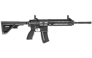Heckler & Koch HK416 .22 LR 16.1 in rifle, matte black, M-LOK rail and retractable stock