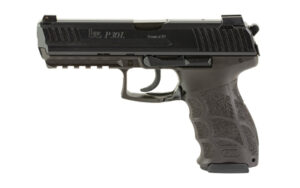 H&K P30L V3 9mm 4.45in long-slide pistol, black finish, includes two magazines