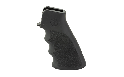 Hogue OverMolded AR-15 Rubber Pistol Grip with Finger Grooves Black