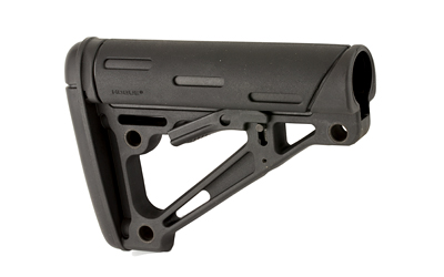 HOGUE OverMolded Collapsible Buttstock Mil-Spec Black for AR-15