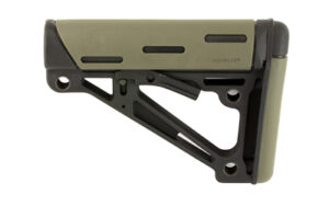 Hogue AR-15 overmolded collapsible buttstock OD Green