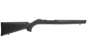 Hogue OverMolded Rubber Stock for Ruger 10/22 standard barrel in black