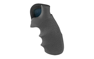 Hogue Monogrip black rubber grip for Smith & Wesson N Frame round butt revolver