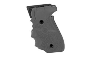 Hogue black rubber wraparound grip for Sig Sauer P228/P229 with finger grooves