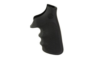Hogue HandAll black rubber grip for Taurus Raging Bull with Cobblestone texture