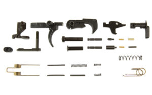 KAK Industry AR-15 lower parts kit, no grip or trigger guard, black