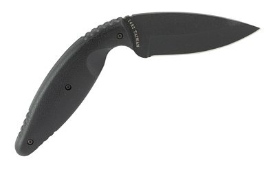 Ka-Bar TDI Law Enforcement large fixed drop point knife with black Zytel handle and sheath