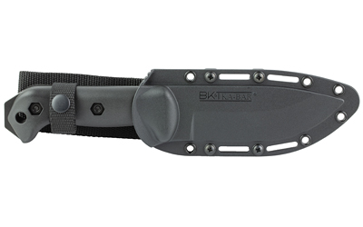 KA-BAR BK2 Becker Campanion 5.25" fixed knife, black Ultramid handle, 1095 Cro-Van blade