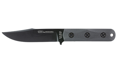 Ka-Bar EK50 short clip point knife with MOLLE-compatible Celcon sheath