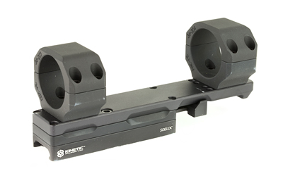 KDG Sidelok 34mm modular cantilever optic mount in matte black on Picatinny