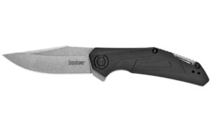 Kershaw Camshaft 3-inch clip point folding knife with black nylon handle