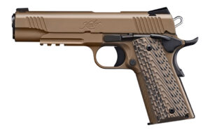 Kimber Desert Warrior 1911 .45 ACP Desert Tan KimPro II with G10 grips and tritium sights