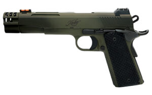 Kimber Rampart 1911 9mm 5-inch OD Green Cerakote pistol with Black LOK G10 grips