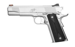 Kimber Stainless II Cali 1911 pistol .45 ACP 5-inch satin silver with black synthetic grips