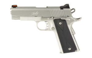 Kimber Pro Carry II 1911 .45 ACP 4-inch satin silver pistol with black synthetic grips