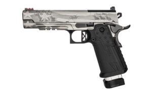Kimber 2K11 Independence OR .45 ACP 5 inch 1911 pistol with flag-themed Cerakote finish