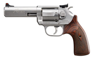 Kimber K6s DASA Target .357 Magnum 4-inch brushed stainless revolver with walnut target grips