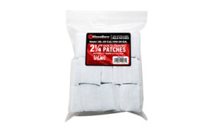 Kleen-Bore SuperShooter 2 1/4-inch cotton cleaning patches 500 pack