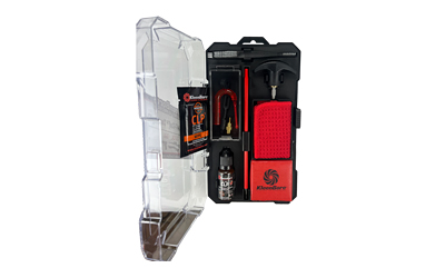 Kleen-Bore SAF-T-CLAD Universal Cleaning Kit case with 30-inch coated rods and cleaning accessories