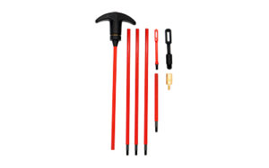 Kleen-Bore Saf-T-Clad universal 30-inch cleaning rod kit for .22-.45 cal and all gauge shotguns in clamshell case