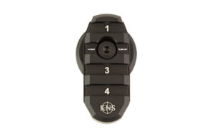 KNS Precision AR/MCX Stock Adapter with Flange black steel buffer-to-picatinny adapter