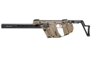 KRISS Vector CRB G3 9mm 16in FDE carbine side view with M-LOK shroud