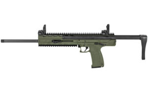 Kel-Tec CMR-30 .22 WMR carbine in OD green with collapsible stock