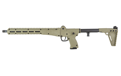 KelTec SUB-2000 Gen 3 Multi-Mag 9mm folding rifle in tan and black