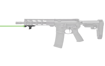 Viridian HS1 green laser hand stop with M-LOK mount, black polymer