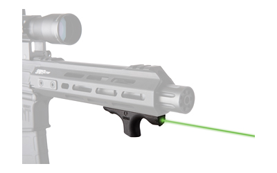 Viridian HS1 green laser hand stop with M-LOK mount, black polymer