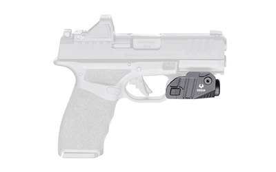 Viridian CTL custom tactical light for Springfield Hellcat Pro in black