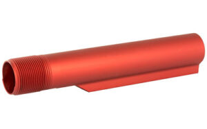 LBE Unlimited Mil-Spec 6-position AR-15 buffer tube in red