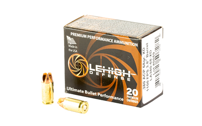 Lehigh Defense Xtreme Defense .380 ACP 68gr - 20 Rounds - Alexander's