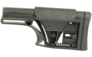 Luth-AR MBA-1 rifle-length fixed stock black with adjustable cheek piece