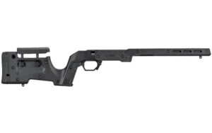 MDT XRS chassis for Savage short action in black with aluminum core and polymer panels