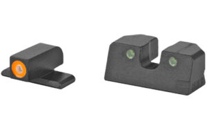 Meprolight Hyper-Bright orange ring front and green tritium rear sights for Sig P-frames